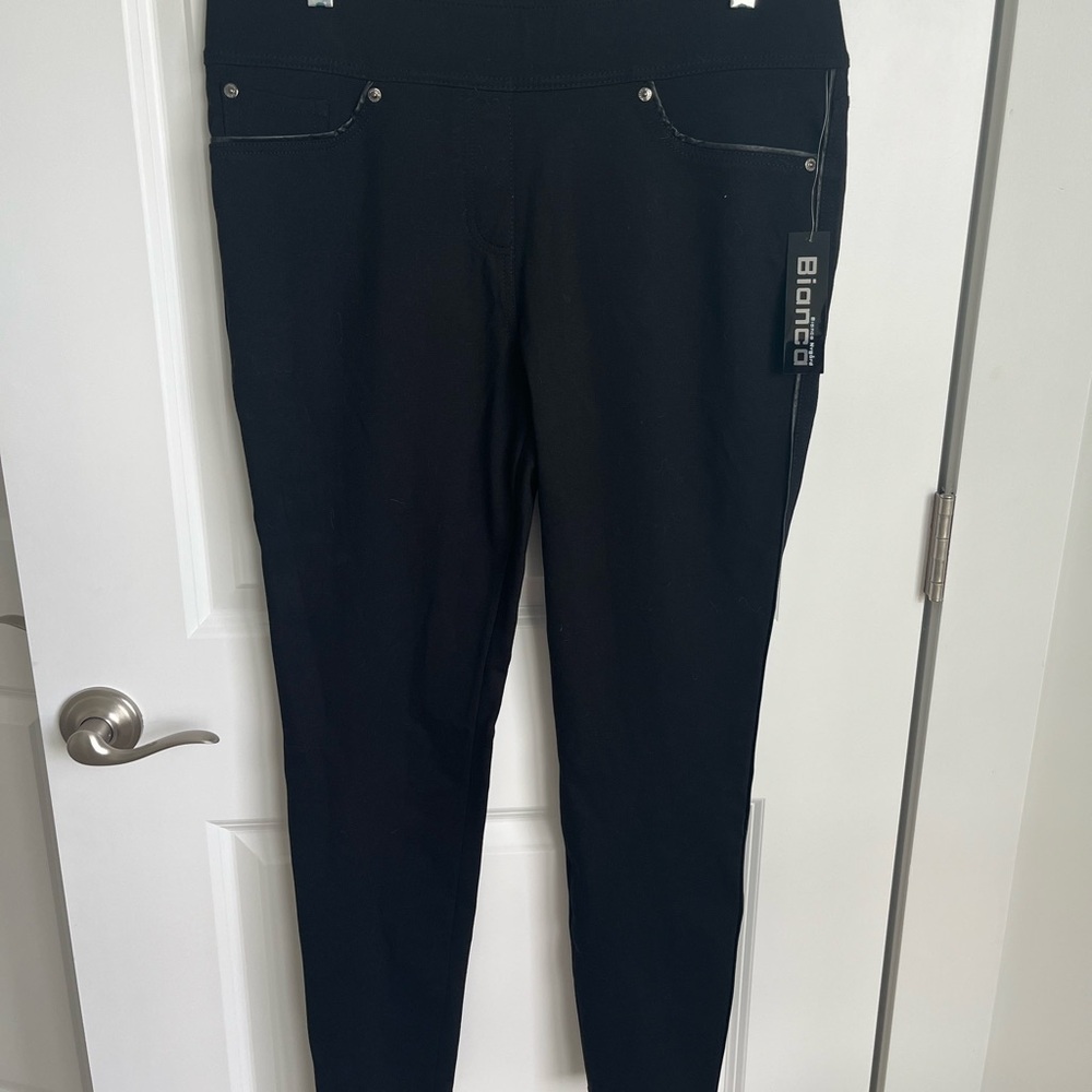 Nygard Blanc Noir Black Jeggings